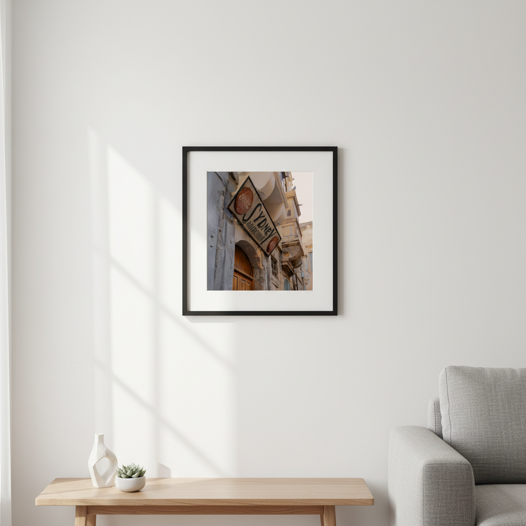 Framed Picture Mockup