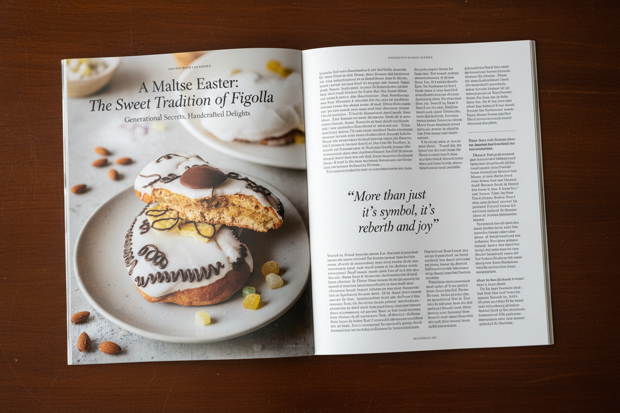 Glossy Publication Spread