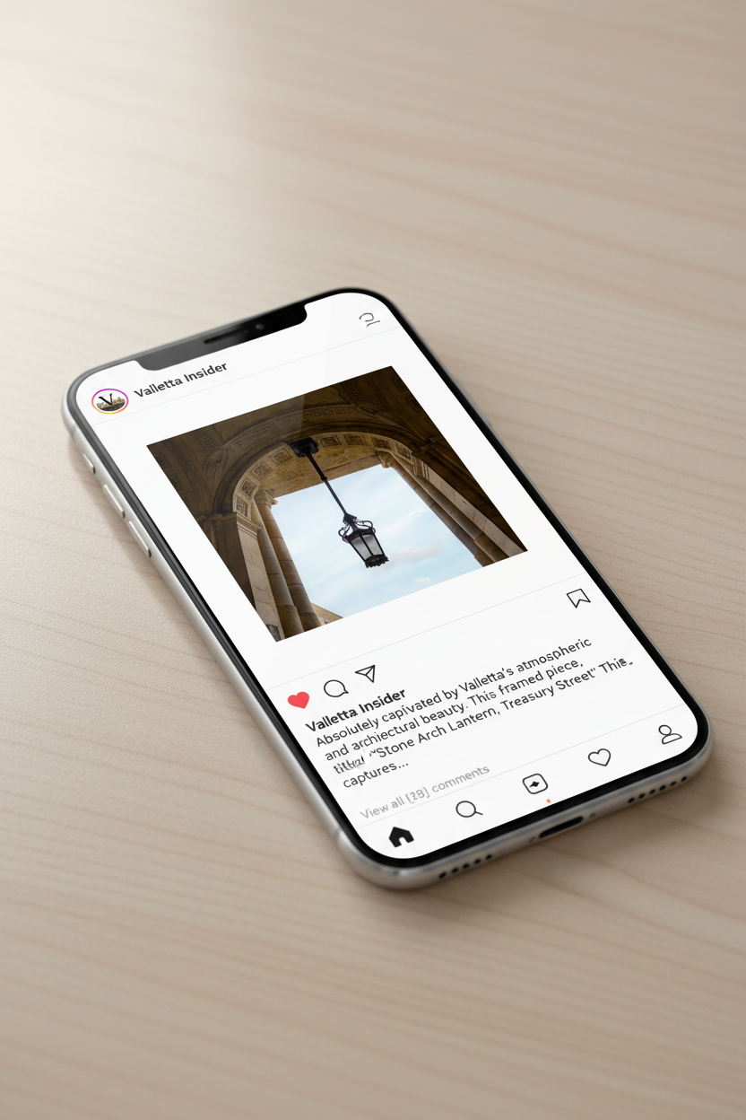 Stone Arch Lantern social media mockup